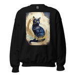 Golden Aura Black Cat Sweatshirt – Classic Collection
