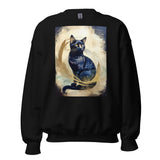 Golden Aura Black Cat Sweatshirt – Classic Collection