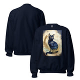 Golden Aura Black Cat Sweatshirt
